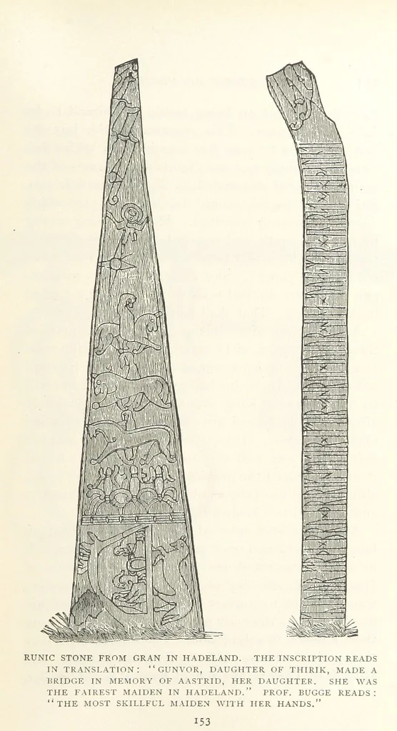 An illustration from The History of Norway. [With maps, 1886, leaf 187