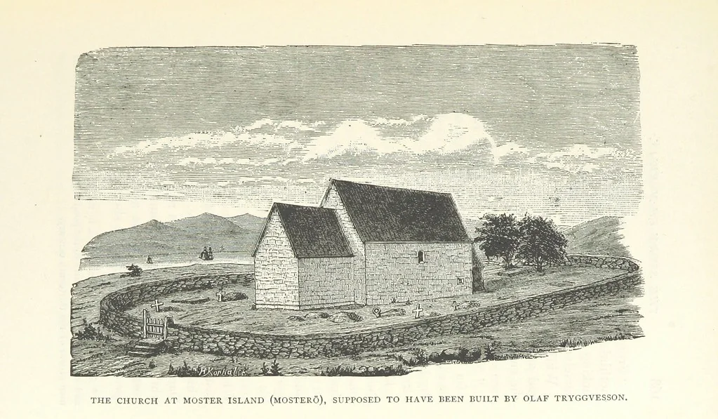 An illustration from The History of Norway. [With maps, 1886, leaf 201