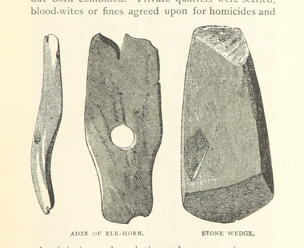 An illustration from The History of Norway. [With maps, 1886, leaf 43