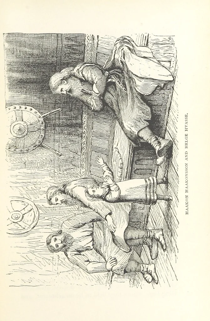 An illustration from The History of Norway. [With maps, 1886, leaf 431