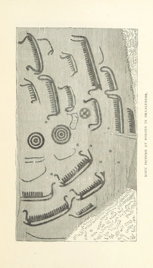An illustration from The History of Norway. [With maps, 1886, leaf 45