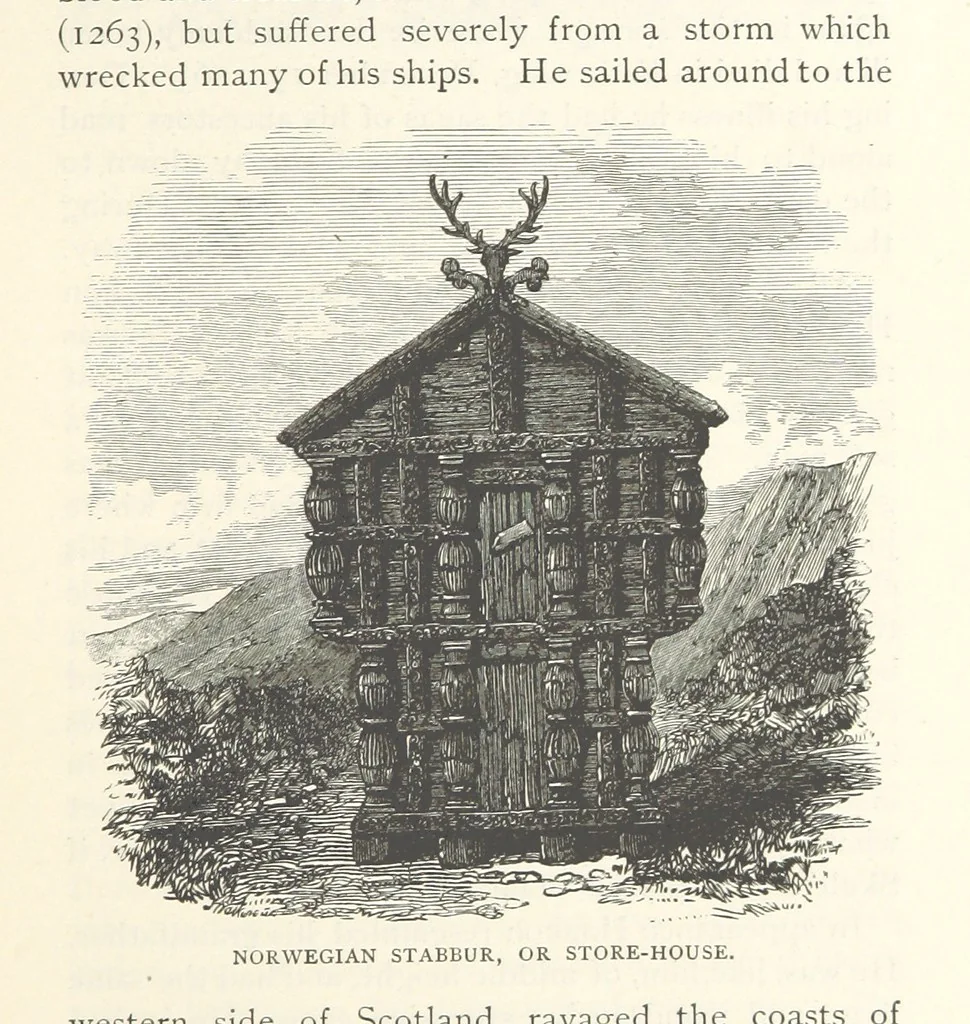 An illustration from The History of Norway. [With maps, 1886, leaf 465