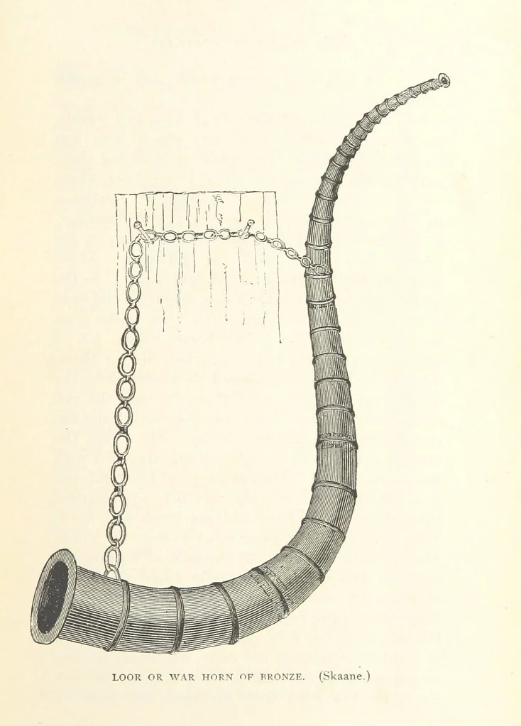 An illustration from The History of Norway. [With maps, 1886, leaf 49