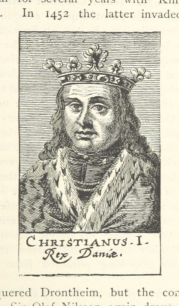 An illustration from The History of Norway. [With maps, 1886, leaf 513