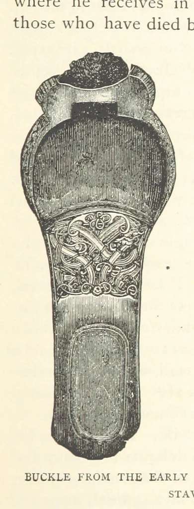 An illustration from The History of Norway. [With maps, 1886, leaf 53