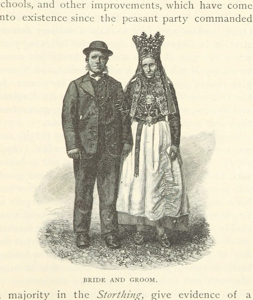An illustration from The History of Norway. [With maps, 1886, leaf 563