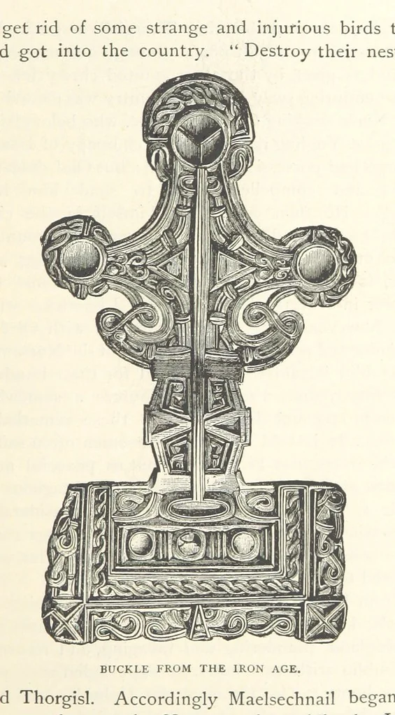 An illustration from The History of Norway. [With maps, 1886, leaf 73