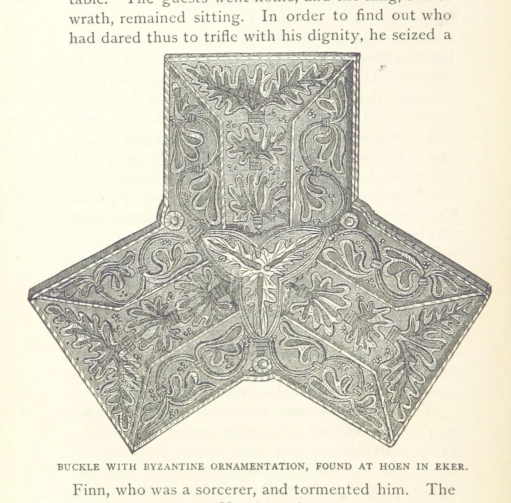 An illustration from The History of Norway. [With maps, 1886, leaf 84