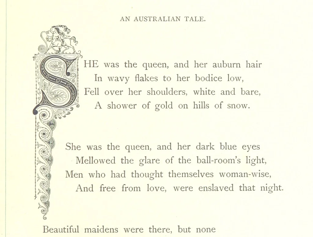 An illustration from Musings in Maoriland ... [In verse.] With an historical sketch by Sir Robert Stout and preface by Sir George Grey. Illustrated, etc, 1890, leaf 247