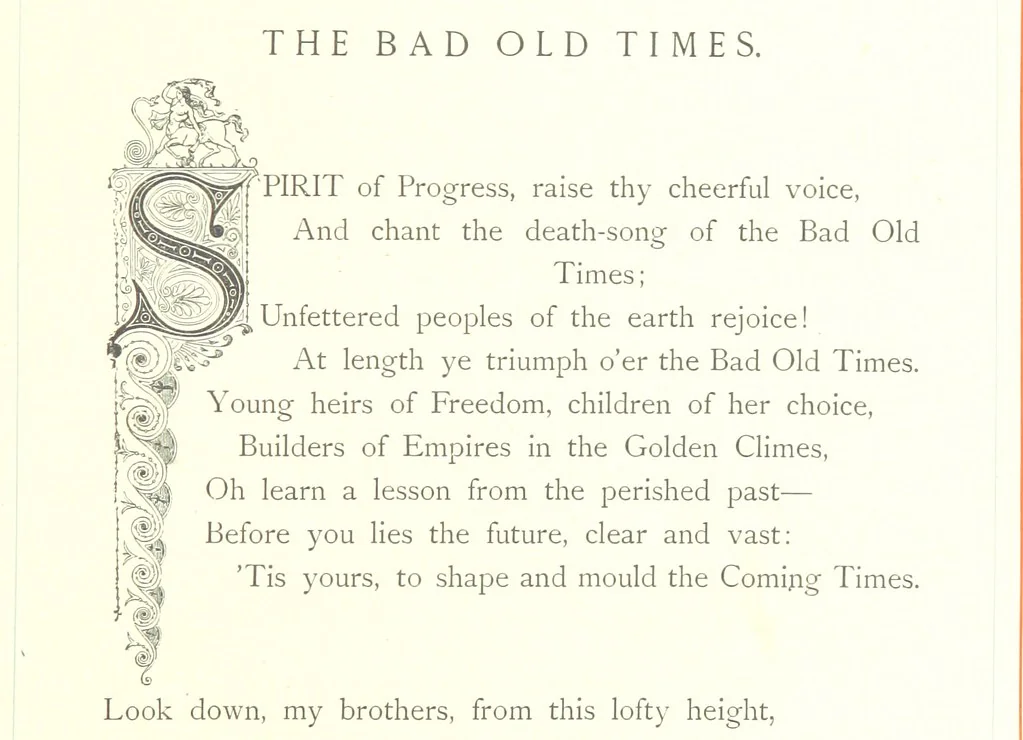 An illustration from Musings in Maoriland ... [In verse.] With an historical sketch by Sir Robert Stout and preface by Sir George Grey. Illustrated, etc, 1890, leaf 257
