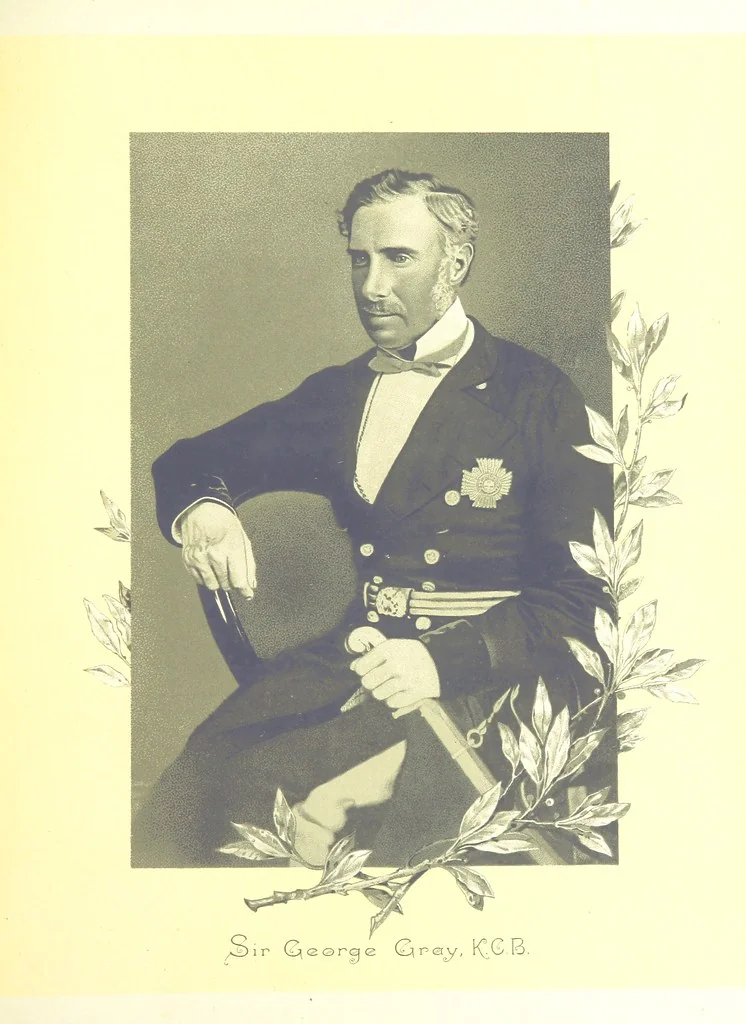 An illustration from Musings in Maoriland ... [In verse.] With an historical sketch by Sir Robert Stout and preface by Sir George Grey. Illustrated, etc, 1890, leaf 361