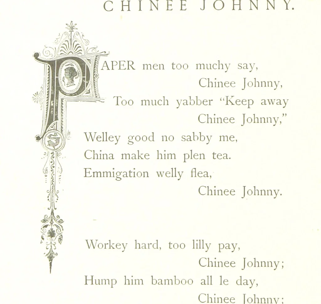An illustration from Musings in Maoriland ... [In verse.] With an historical sketch by Sir Robert Stout and preface by Sir George Grey. Illustrated, etc, 1890, leaf 404
