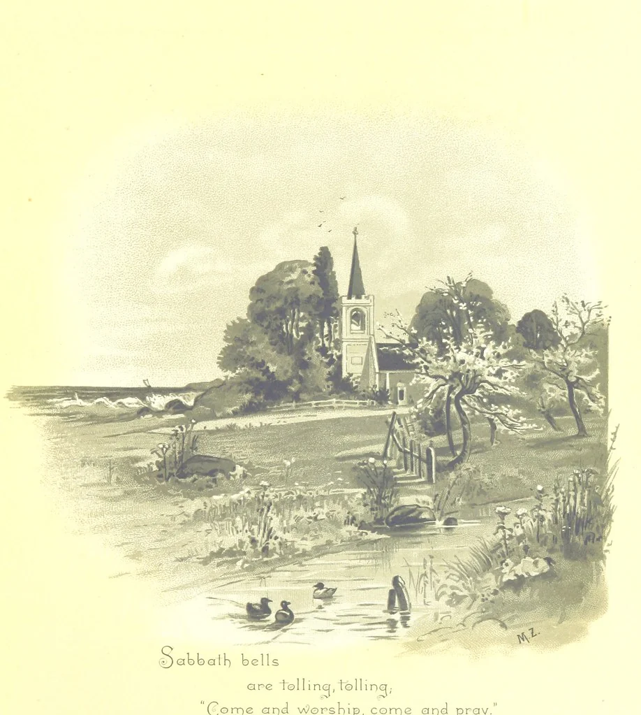 An illustration from Musings in Maoriland ... [In verse.] With an historical sketch by Sir Robert Stout and preface by Sir George Grey. Illustrated, etc, 1890, leaf 81