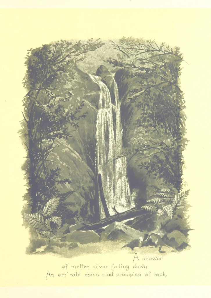 An illustration from Musings in Maoriland ... [In verse.] With an historical sketch by Sir Robert Stout and preface by Sir George Grey. Illustrated, etc, 1890, leaf 99
