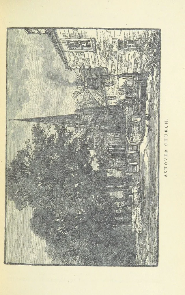An illustration from All about Derbyshire ... With sixty illustrations, etc, 1884, leaf 137