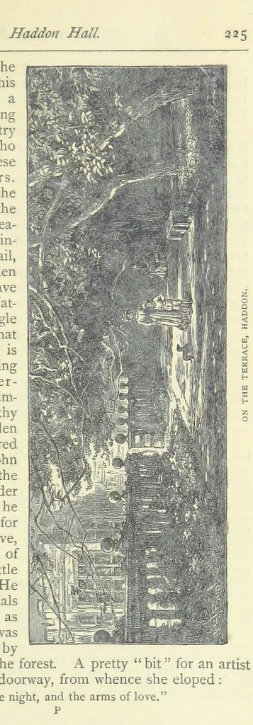 An illustration from All about Derbyshire ... With sixty illustrations, etc, 1884, leaf 245