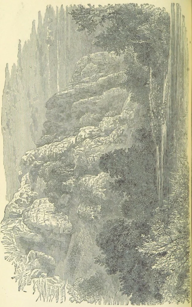An illustration from All about Derbyshire ... With sixty illustrations, etc, 1884, leaf 28