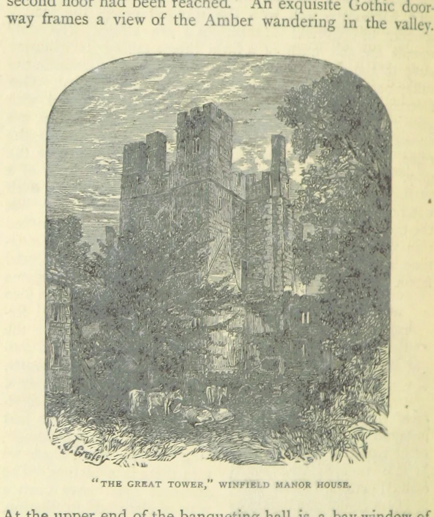 An illustration from All about Derbyshire ... With sixty illustrations, etc, 1884, leaf 312