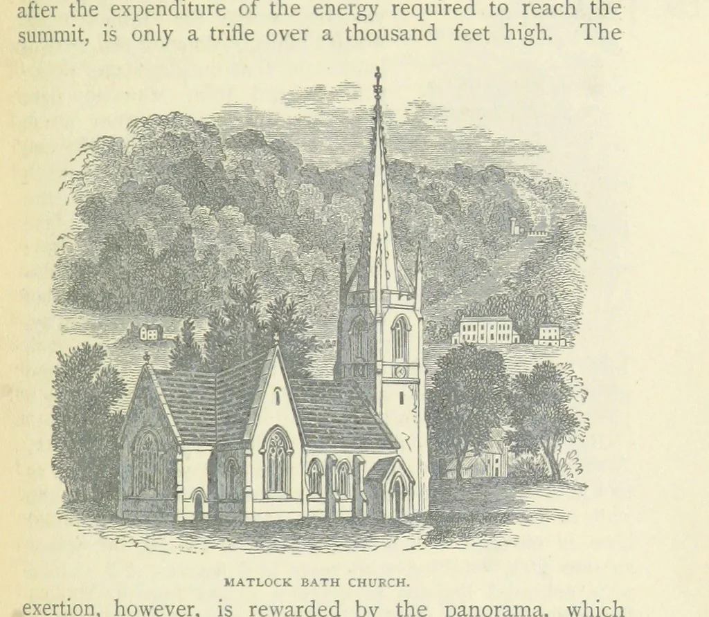 An illustration from All about Derbyshire ... With sixty illustrations, etc, 1884, leaf 327