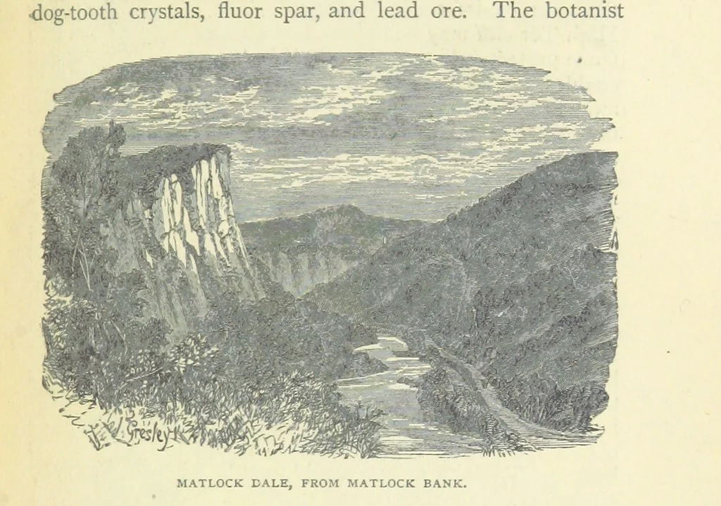 An illustration from All about Derbyshire ... With sixty illustrations, etc, 1884, leaf 329