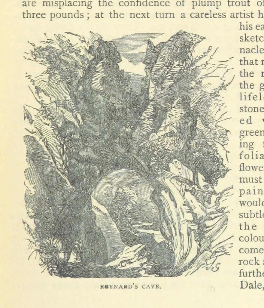 An illustration from All about Derbyshire ... With sixty illustrations, etc, 1884, leaf 35