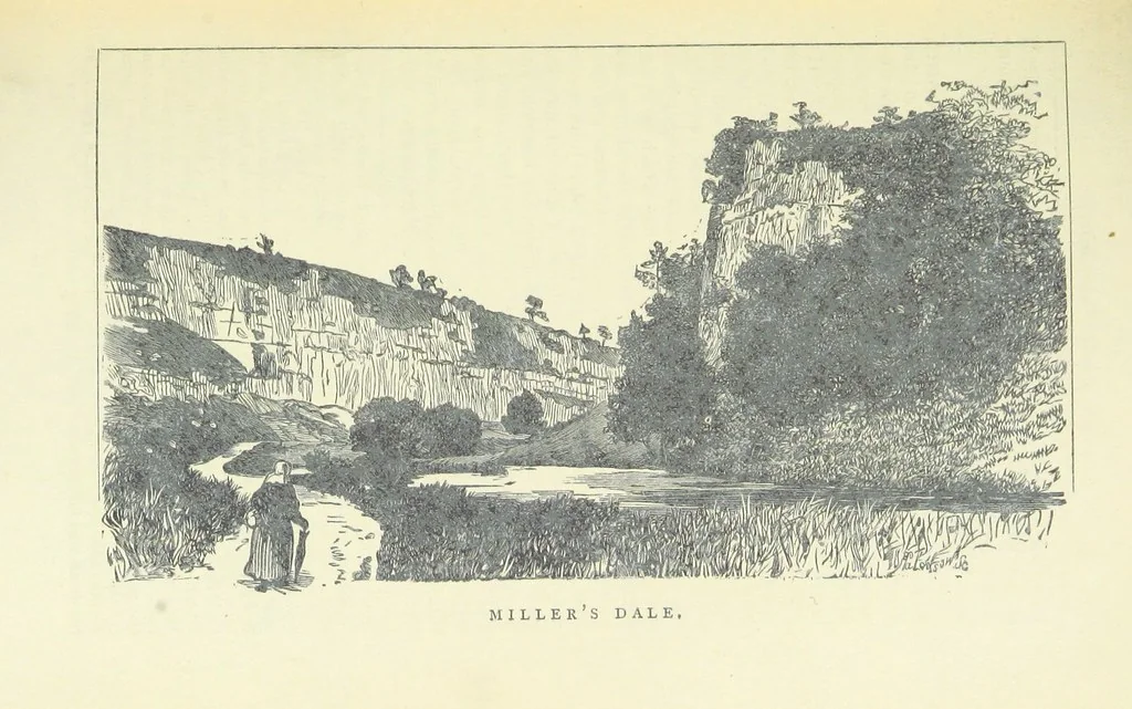An illustration from All about Derbyshire ... With sixty illustrations, etc, 1884, leaf 359