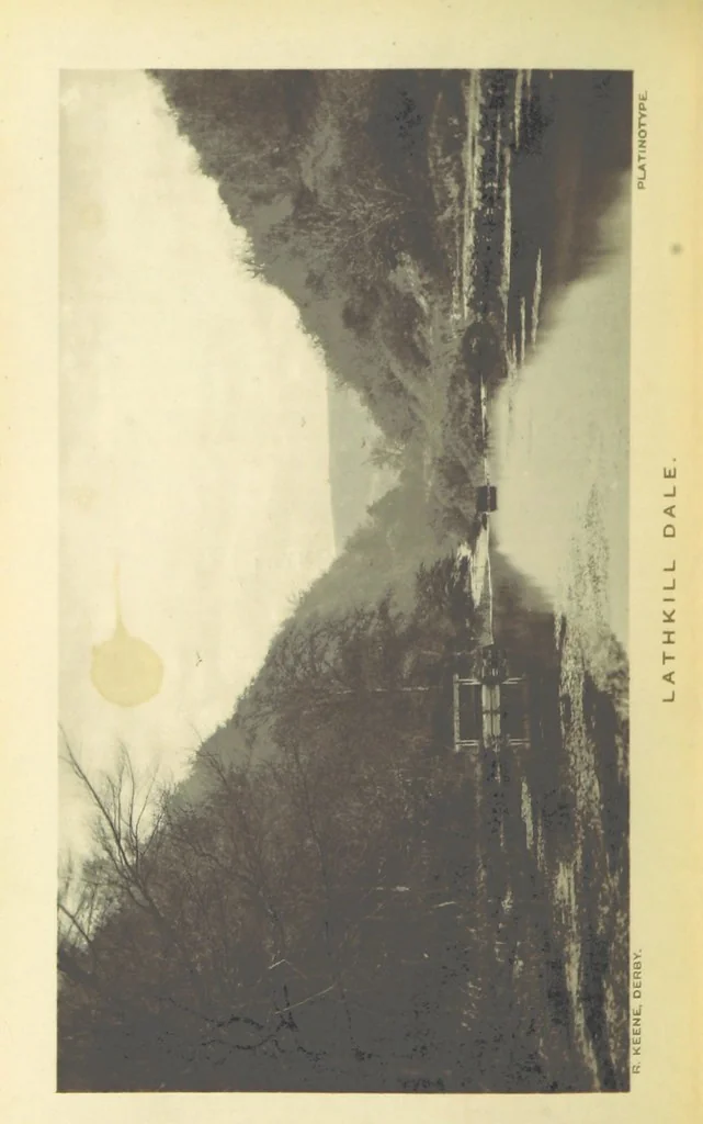 An illustration from All about Derbyshire ... With sixty illustrations, etc, 1884, leaf 410