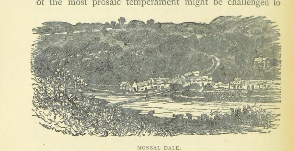 An illustration from All about Derbyshire ... With sixty illustrations, etc, 1884, leaf 76