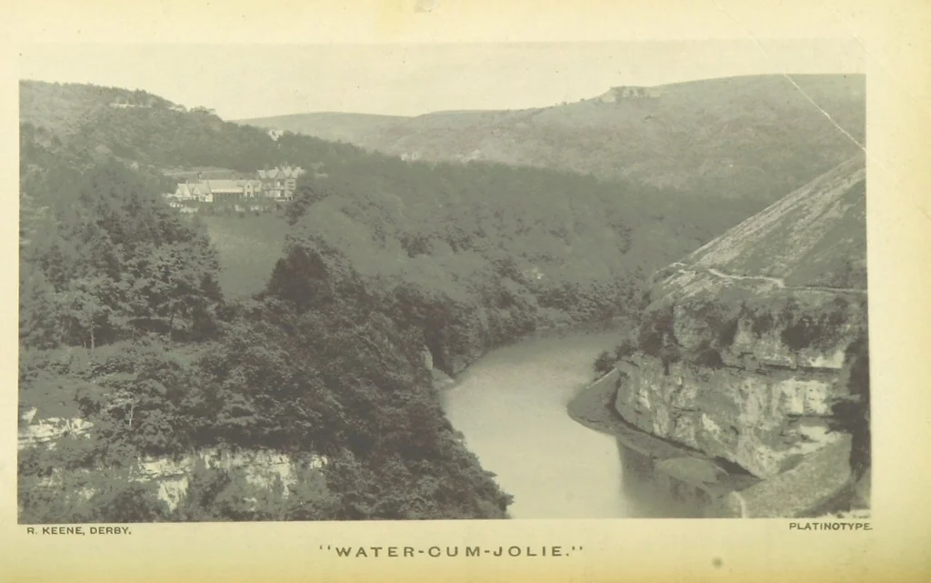 An illustration from All about Derbyshire ... With sixty illustrations, etc, 1884, leaf 78