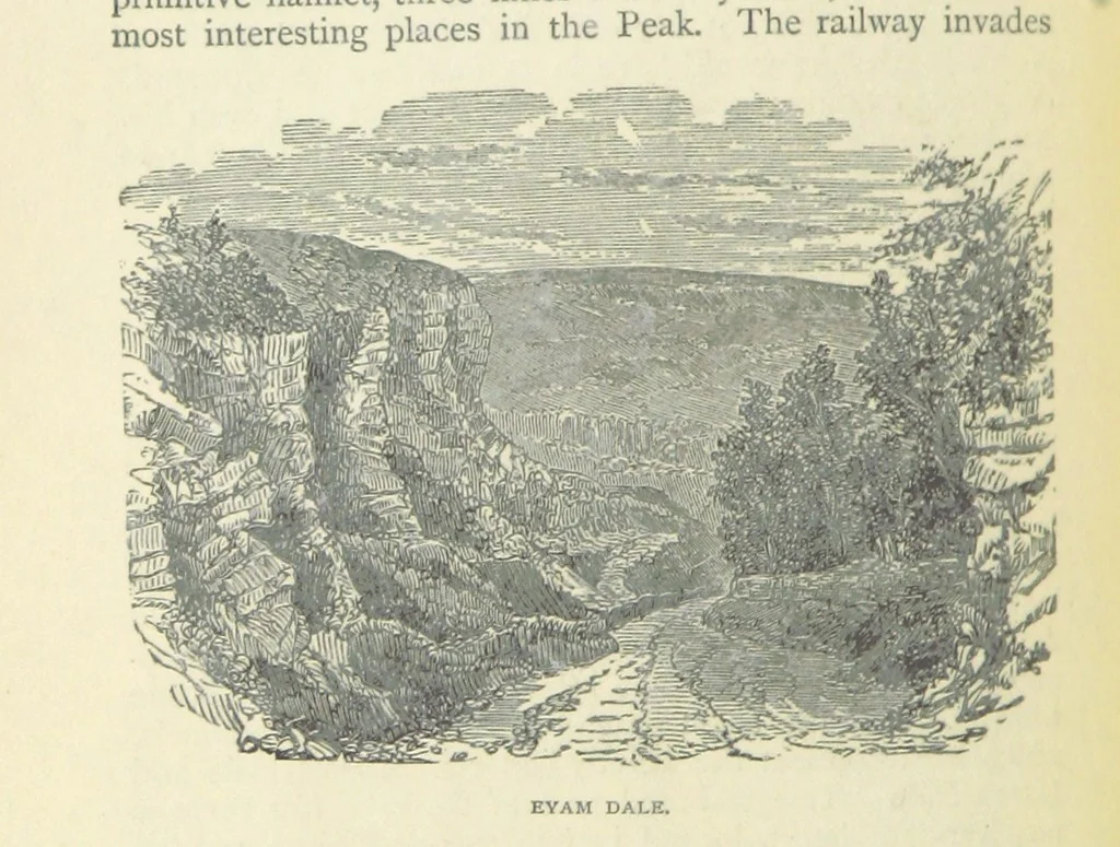 An illustration from All about Derbyshire ... With sixty illustrations, etc, 1884, leaf 80