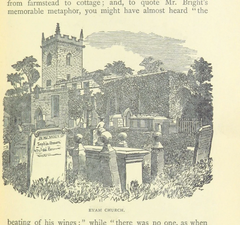 An illustration from All about Derbyshire ... With sixty illustrations, etc, 1884, leaf 83