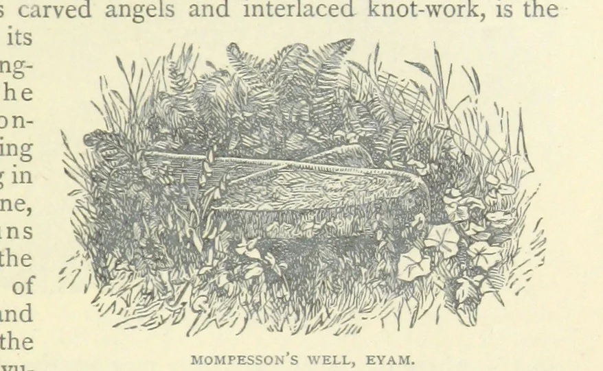 An illustration from All about Derbyshire ... With sixty illustrations, etc, 1884, leaf 87