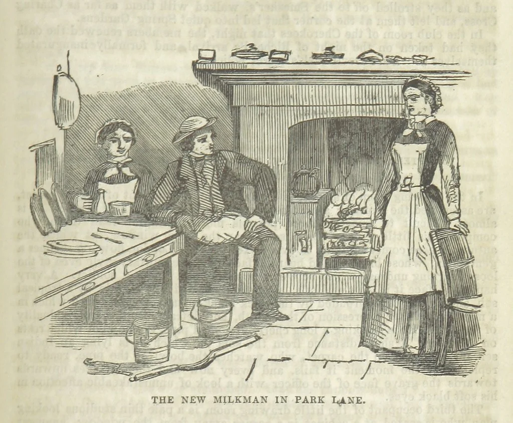 An illustration from The Trail of the Serpent; or, the Secret of the heath, 1861, leaf 159