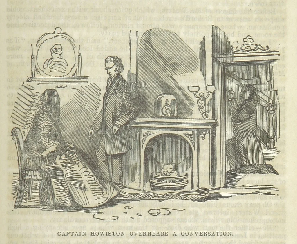 An illustration from The Trail of the Serpent; or, the Secret of the heath, 1861, leaf 175