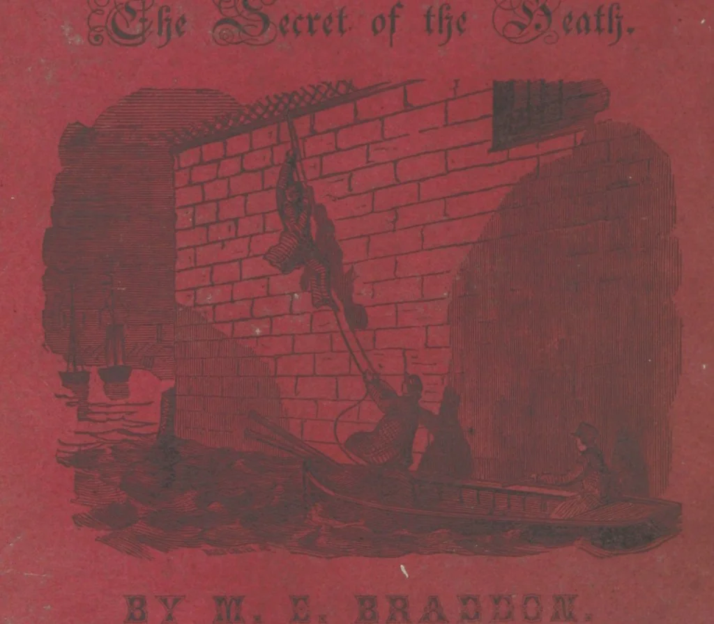 An illustration from The Trail of the Serpent; or, the Secret of the heath, 1861, leaf 234