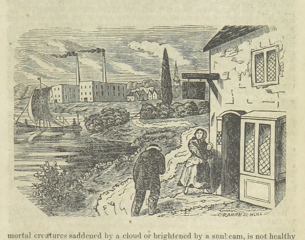An illustration from The Trail of the Serpent; or, the Secret of the heath, 1861, leaf 31