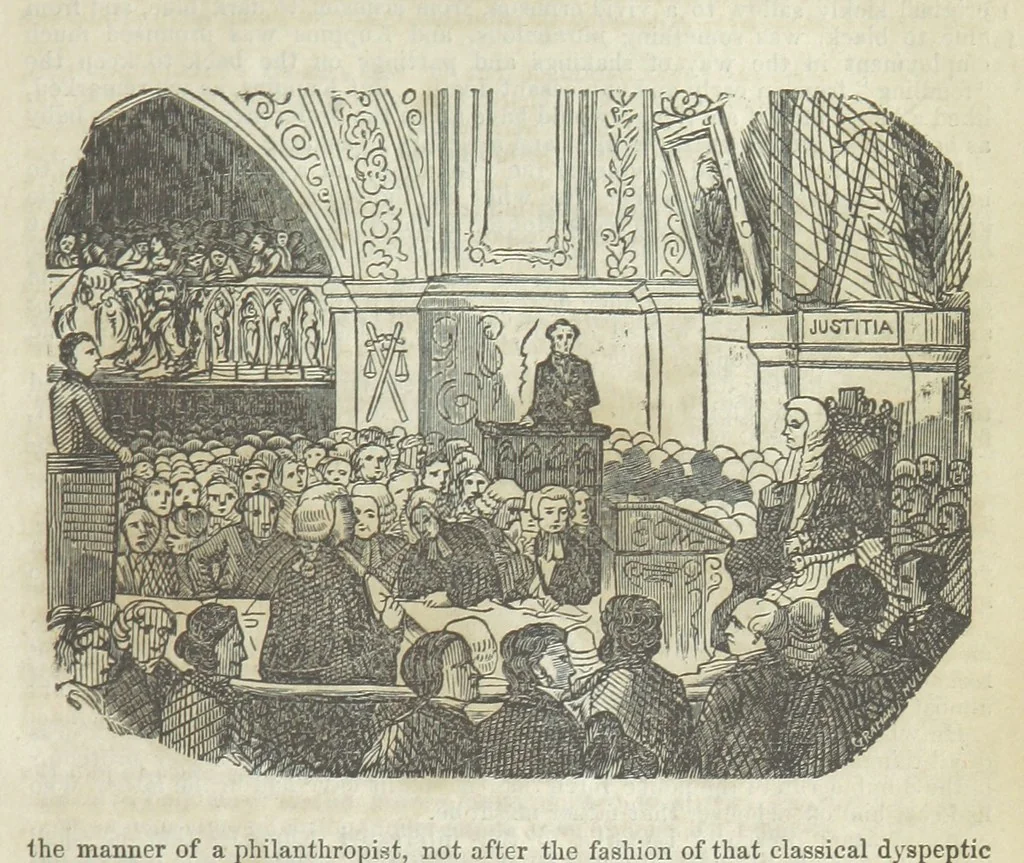 An illustration from The Trail of the Serpent; or, the Secret of the heath, 1861, leaf 39