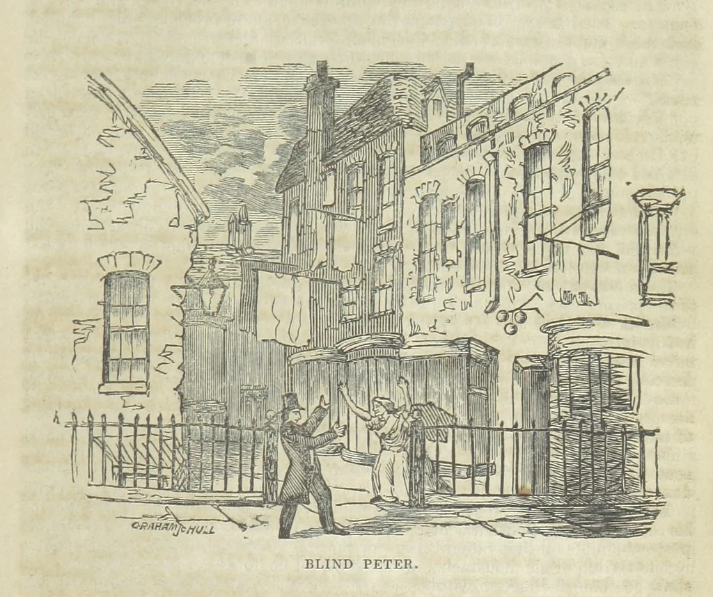 An illustration from The Trail of the Serpent; or, the Secret of the heath, 1861, leaf 47