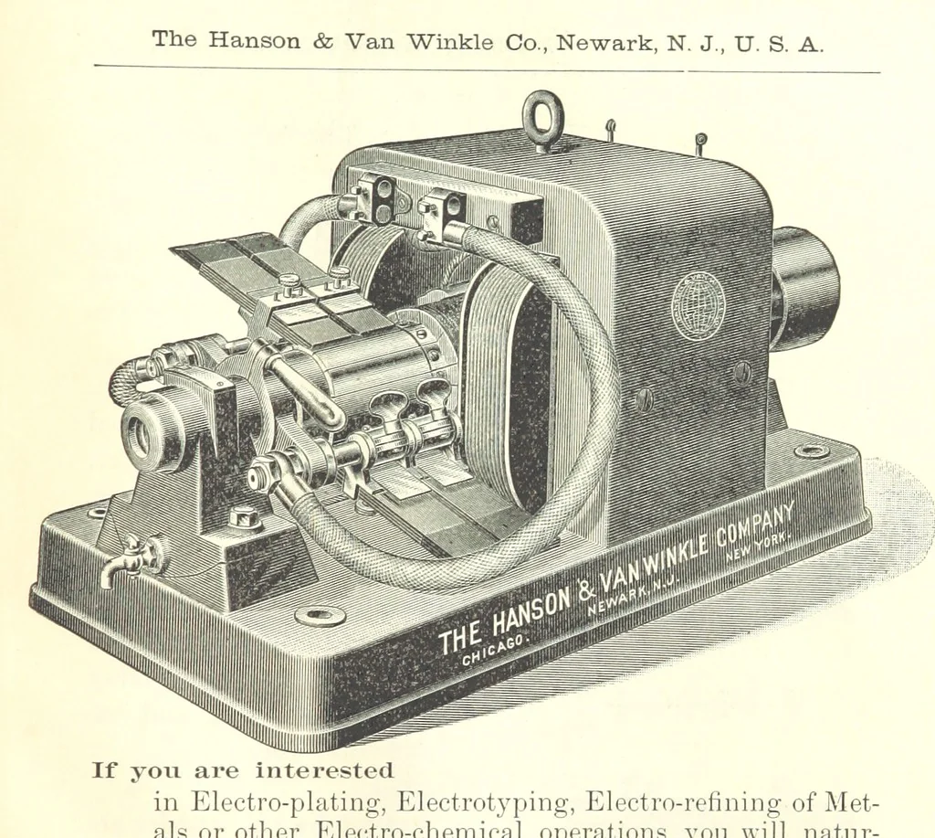An illustration from The Metallic Alloys. A practical guide for the manufacture of all kinds of alloys, amalgams, and solders ... New, revised and enlarged edition, 1896, leaf 565
