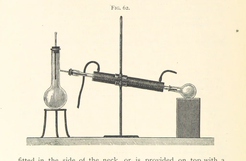An illustration from Petroleum ... Together with the occurrence and uses of natural gas. Edited chiefly from the German of Prof. Hans Hoefer and Dr. Alexander Veith, by W. T. Brannt ... Illustrated, etc. (Based upon “Das Erdoel und seine Verwandten,” von Prof. H. Hoefer, and “Das Erdoel und seine Verarbeitung,” von Dr. A. Veith.), 1895, leaf 288