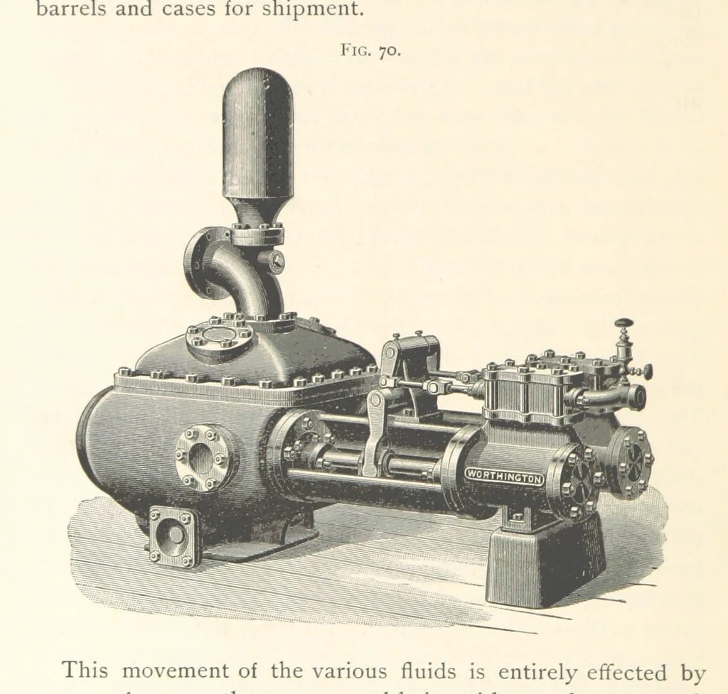 An illustration from Petroleum ... Together with the occurrence and uses of natural gas. Edited chiefly from the German of Prof. Hans Hoefer and Dr. Alexander Veith, by W. T. Brannt ... Illustrated, etc. (Based upon “Das Erdoel und seine Verwandten,” von Prof. H. Hoefer, and “Das Erdoel und seine Verarbeitung,” von Dr. A. Veith.), 1895, leaf 310