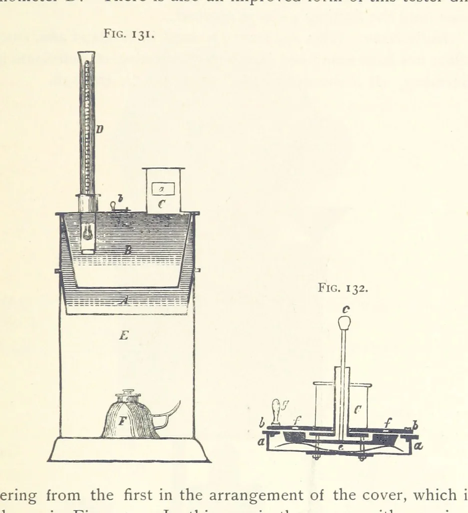 An illustration from Petroleum ... Together with the occurrence and uses of natural gas. Edited chiefly from the German of Prof. Hans Hoefer and Dr. Alexander Veith, by W. T. Brannt ... Illustrated, etc. (Based upon “Das Erdoel und seine Verwandten,” von Prof. H. Hoefer, and “Das Erdoel und seine Verarbeitung,” von Dr. A. Veith.), 1895, leaf 471