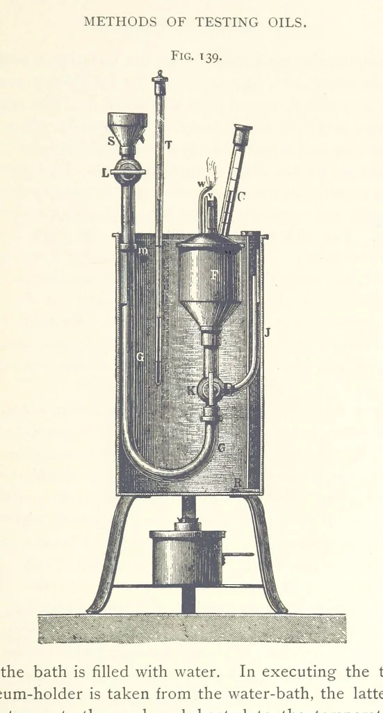 An illustration from Petroleum ... Together with the occurrence and uses of natural gas. Edited chiefly from the German of Prof. Hans Hoefer and Dr. Alexander Veith, by W. T. Brannt ... Illustrated, etc. (Based upon “Das Erdoel und seine Verwandten,” von Prof. H. Hoefer, and “Das Erdoel und seine Verarbeitung,” von Dr. A. Veith.), 1895, leaf 479