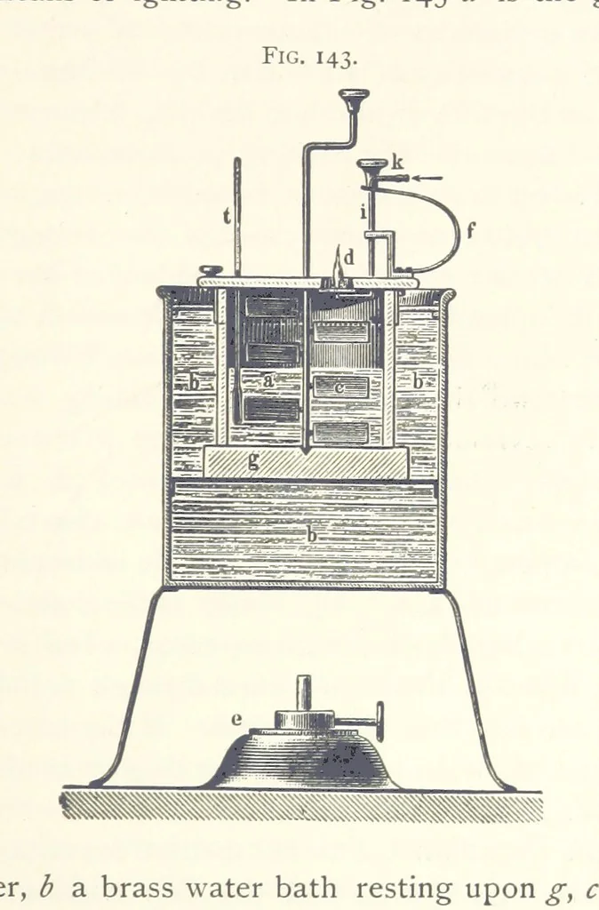An illustration from Petroleum ... Together with the occurrence and uses of natural gas. Edited chiefly from the German of Prof. Hans Hoefer and Dr. Alexander Veith, by W. T. Brannt ... Illustrated, etc. (Based upon “Das Erdoel und seine Verwandten,” von Prof. H. Hoefer, and “Das Erdoel und seine Verarbeitung,” von Dr. A. Veith.), 1895, leaf 483