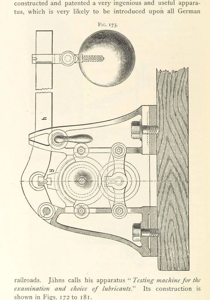 An illustration from Petroleum ... Together with the occurrence and uses of natural gas. Edited chiefly from the German of Prof. Hans Hoefer and Dr. Alexander Veith, by W. T. Brannt ... Illustrated, etc. (Based upon “Das Erdoel und seine Verwandten,” von Prof. H. Hoefer, and “Das Erdoel und seine Verarbeitung,” von Dr. A. Veith.), 1895, leaf 544