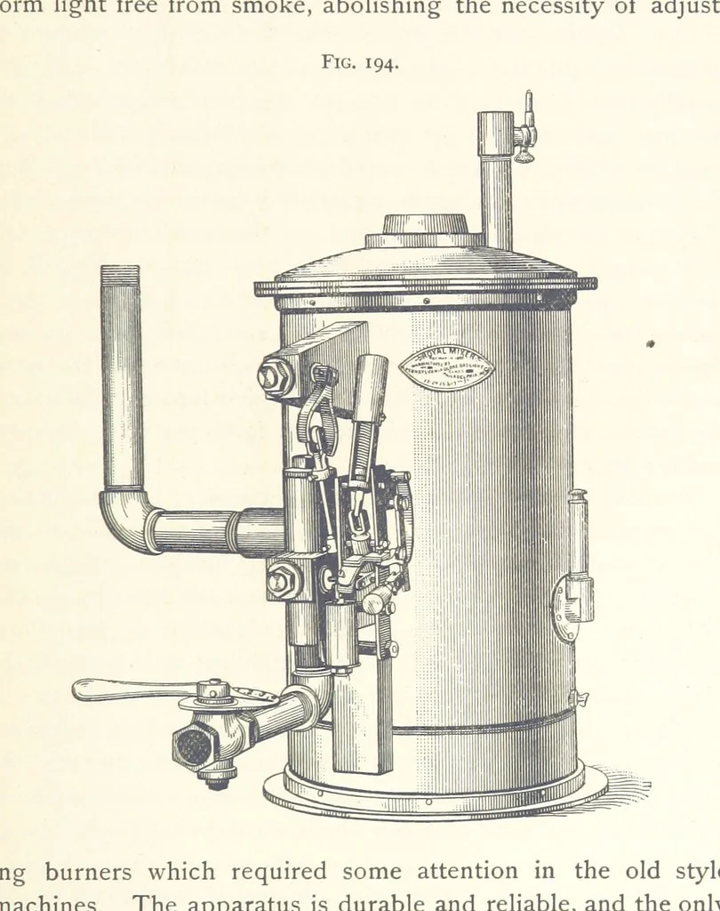 An illustration from Petroleum ... Together with the occurrence and uses of natural gas. Edited chiefly from the German of Prof. Hans Hoefer and Dr. Alexander Veith, by W. T. Brannt ... Illustrated, etc. (Based upon “Das Erdoel und seine Verwandten,” von Prof. H. Hoefer, and “Das Erdoel und seine Verarbeitung,” von Dr. A. Veith.), 1895, leaf 603