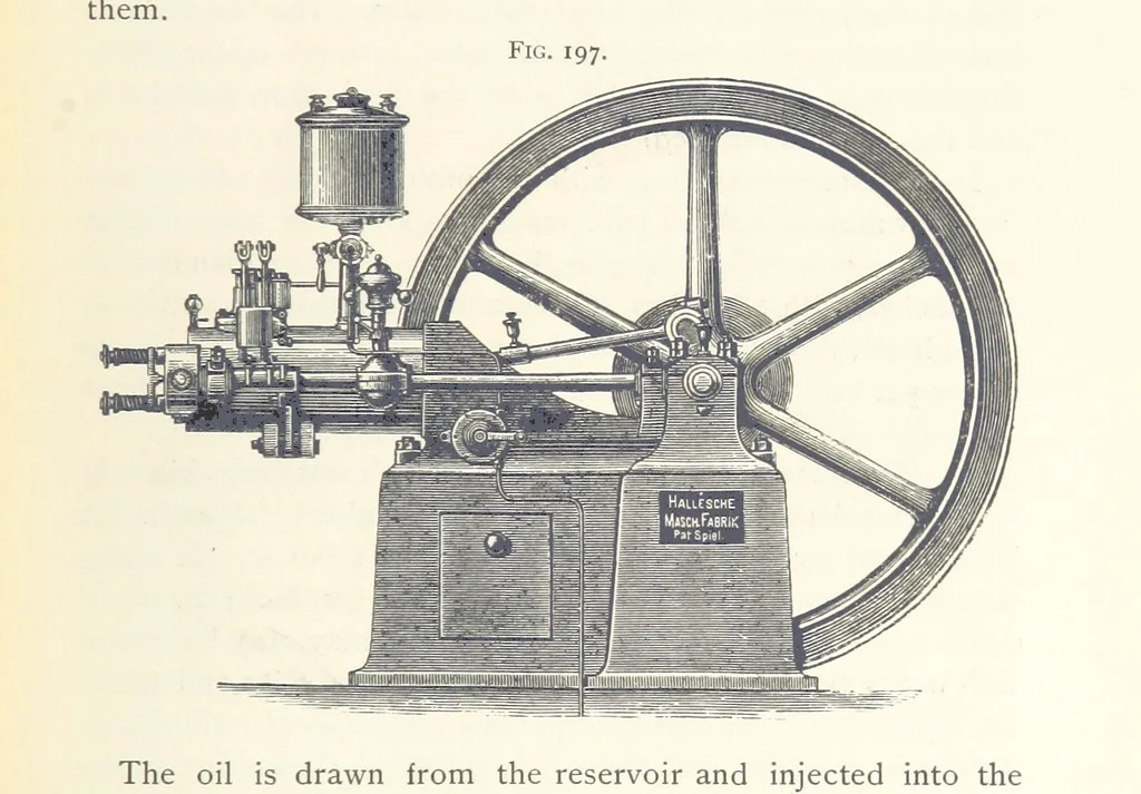 An illustration from Petroleum ... Together with the occurrence and uses of natural gas. Edited chiefly from the German of Prof. Hans Hoefer and Dr. Alexander Veith, by W. T. Brannt ... Illustrated, etc. (Based upon “Das Erdoel und seine Verwandten,” von Prof. H. Hoefer, and “Das Erdoel und seine Verarbeitung,” von Dr. A. Veith.), 1895, leaf 611