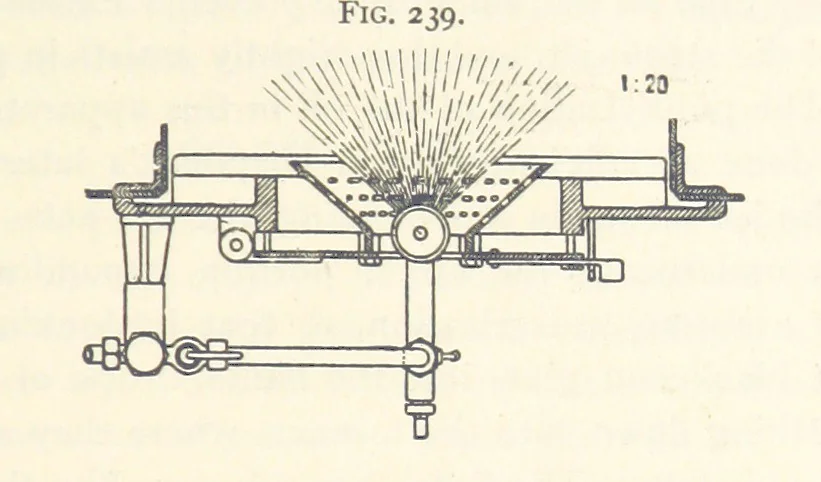 An illustration from Petroleum ... Together with the occurrence and uses of natural gas. Edited chiefly from the German of Prof. Hans Hoefer and Dr. Alexander Veith, by W. T. Brannt ... Illustrated, etc. (Based upon “Das Erdoel und seine Verwandten,” von Prof. H. Hoefer, and “Das Erdoel und seine Verarbeitung,” von Dr. A. Veith.), 1895, leaf 669