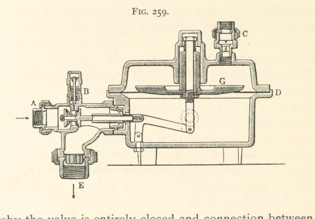 An illustration from Petroleum ... Together with the occurrence and uses of natural gas. Edited chiefly from the German of Prof. Hans Hoefer and Dr. Alexander Veith, by W. T. Brannt ... Illustrated, etc. (Based upon “Das Erdoel und seine Verwandten,” von Prof. H. Hoefer, and “Das Erdoel und seine Verarbeitung,” von Dr. A. Veith.), 1895, leaf 708