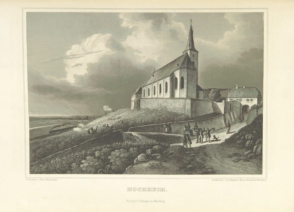 An illustration from Die Mainufer und ihre nächsten Umgebungen ... Mit 54 Stahlstichen, nach Originalzeichnungen von Fritz Bamberger. Nebst einer Stromkarte vom Main, 1844, leaf 613
